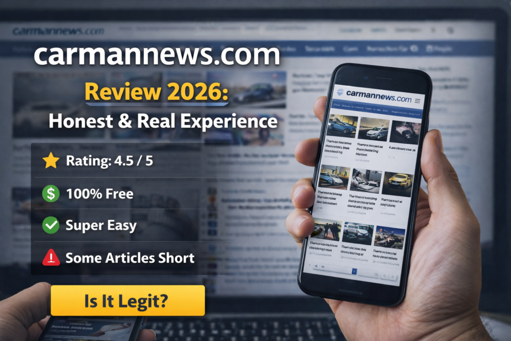Carmannews.com Review 2026: Honest & Real Experience carmannews.com