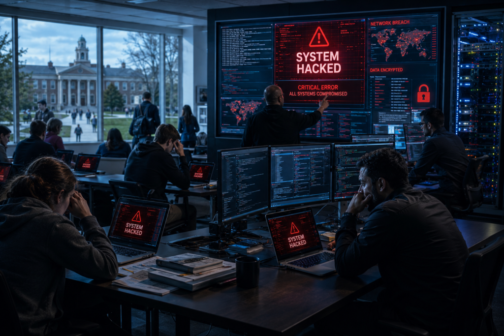 cyber attack schools